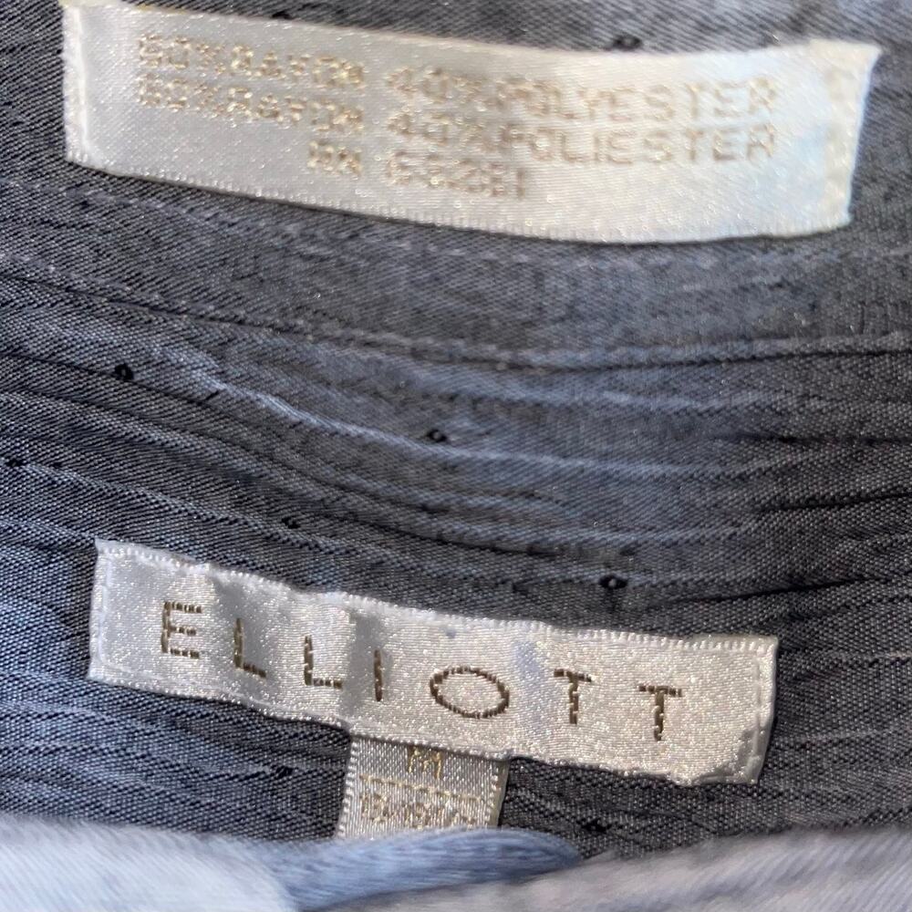 Elliott Gray Crinkle Button Up Shirt - Picture 10 of 11